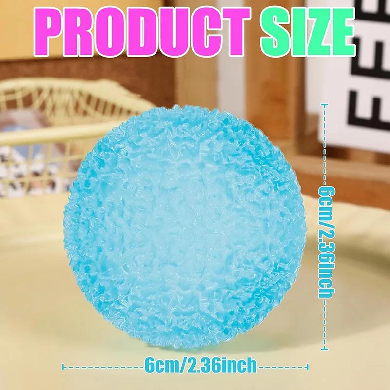 Venting Balls Squishy Fidget Toy Slow Rebound Anxiety Relief Soft Sensory Squeeze Toys for Adults Kids Birthday Gifts Perfect for Stress Relief