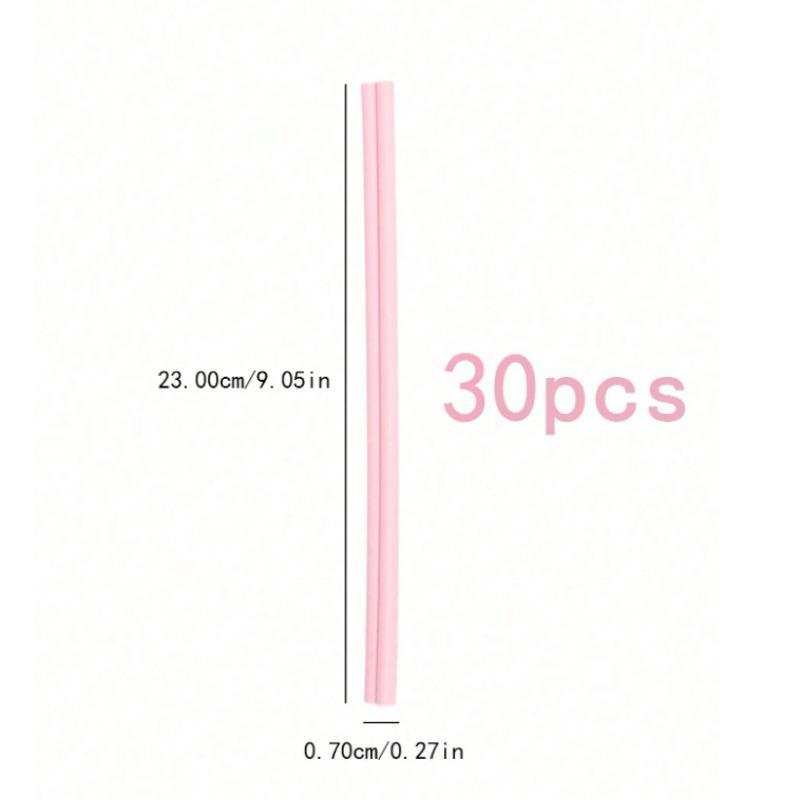 Heart Shaped Reusable Drinking Straws, 10/30pcs Reusable Plastic Straws, Suitable for Wedding Party Supplies, Drinking Supplies for Home Kitchen Party