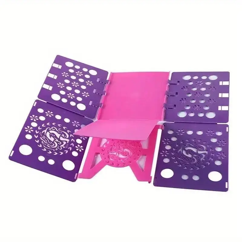 Durable Clothes Folding Board, Practical Plastic Flip Fold, Time-Saving Design, T-Shirt Laundry Helper, Space-Saving Storage Essential