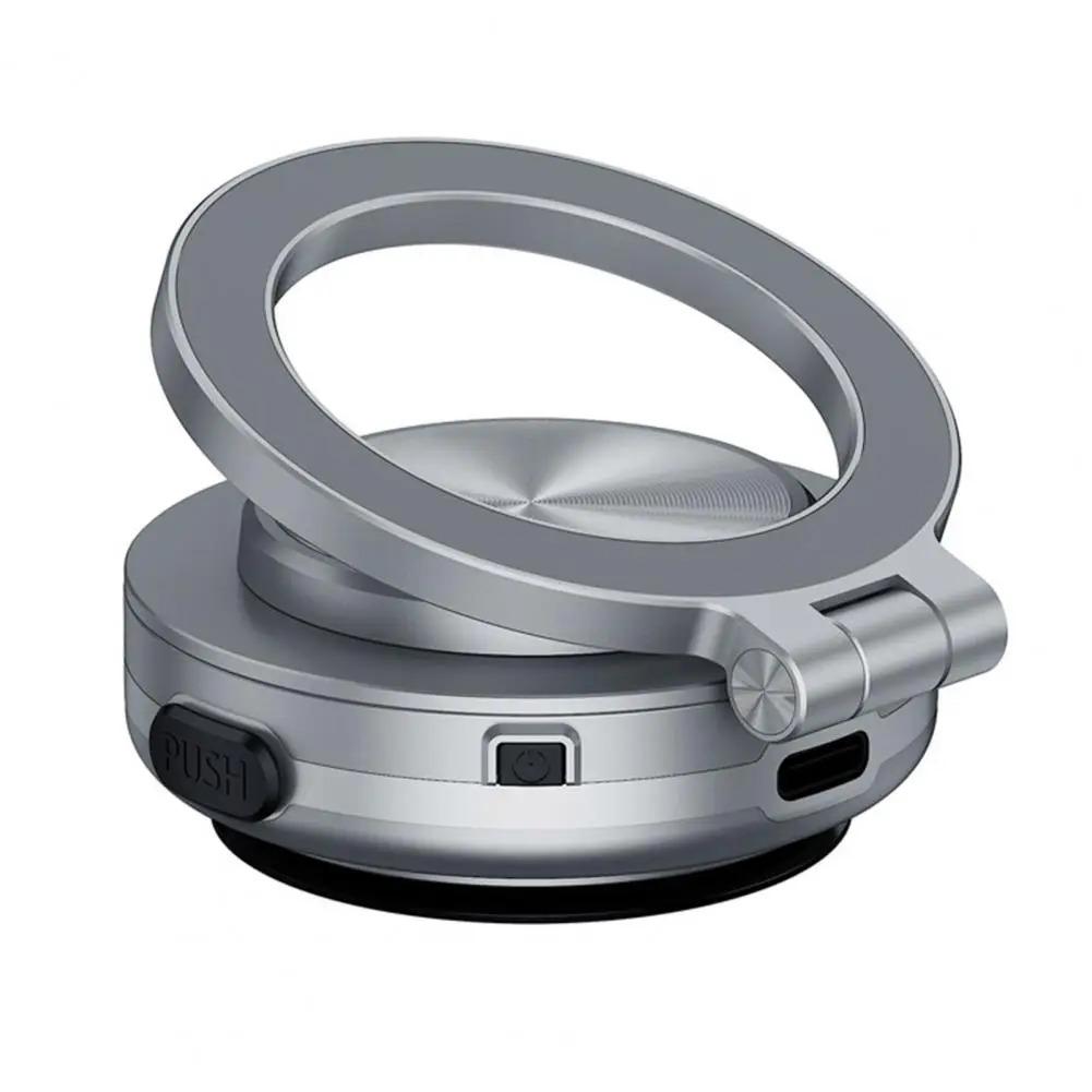 Car ElectricSuction Cup Vacuum MagneticPhoneHolder (Black), 2025 New SummerPhone Holder, Maggrip Pro3602.0 magnetic phone holder vacuumphoneholder