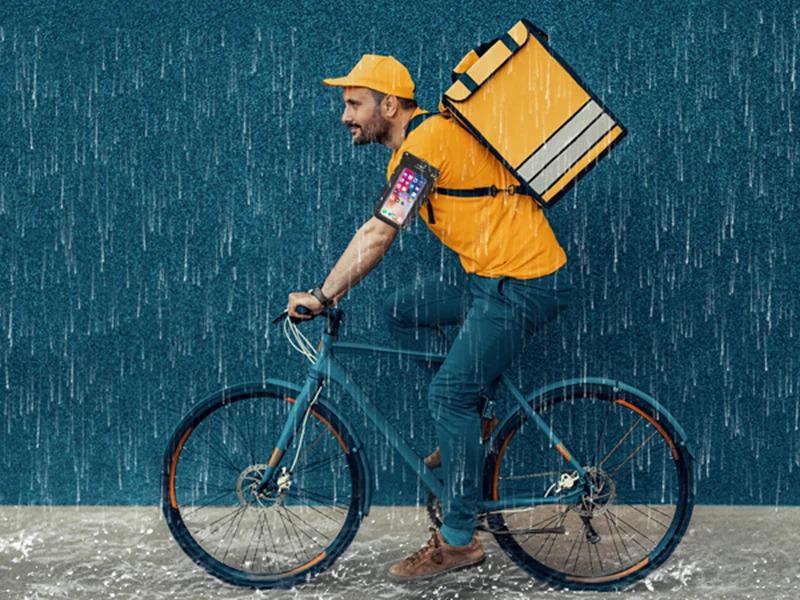 Armband Mobile Phone Waterproof Pouch For iPhone 17 16 15 14 13 12 Pro Max 15 Plus Swimming Surfing Diving Arm Phone Bag