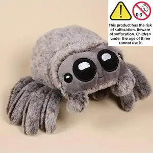 Halloween Plush Spider Doll for Spooky Party Decor, Soft and Cute Halloween Home Decoration, Ideal for Festive Parties and Gatherings