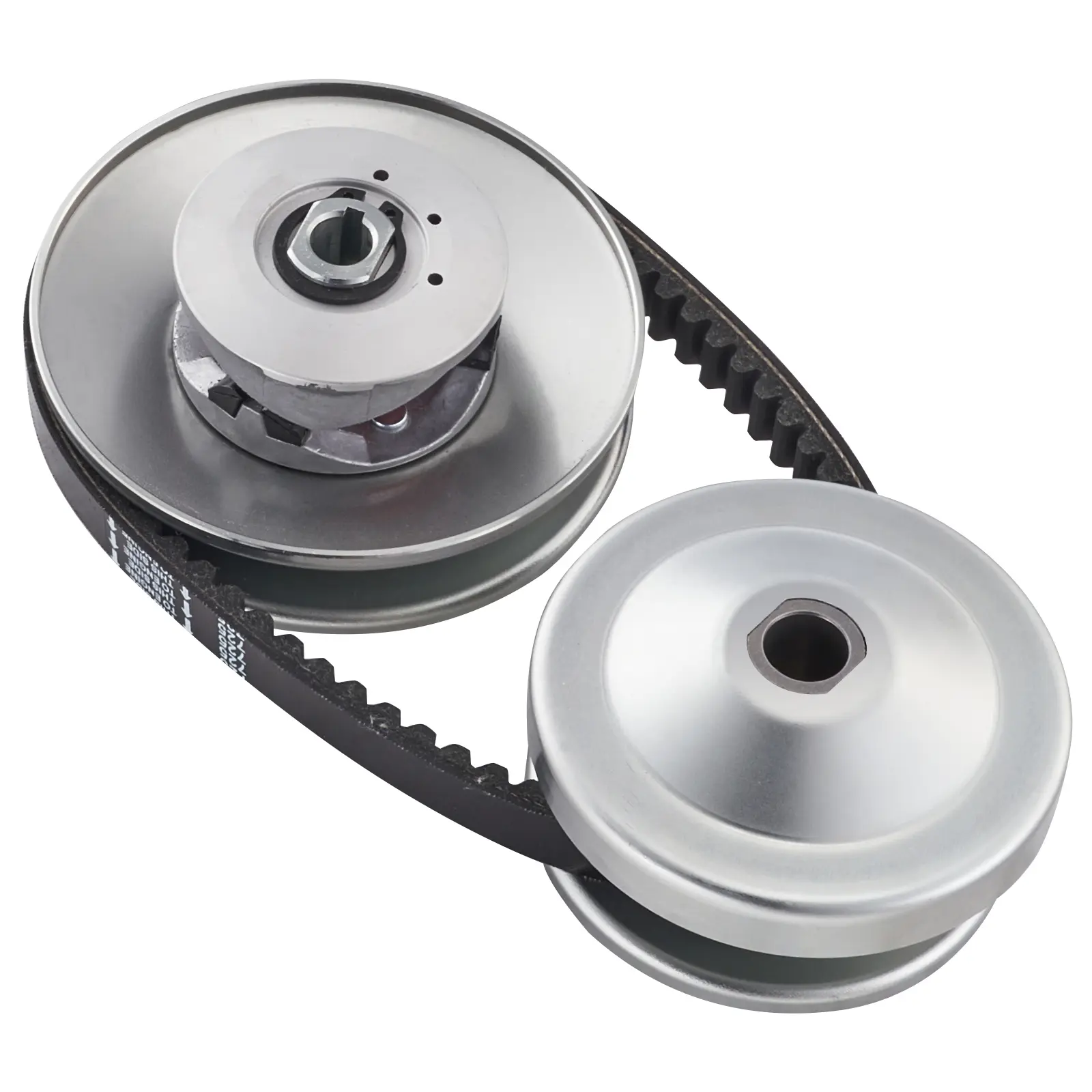 Go-Kart Torque Converter, 3/4" Go-Kart Clutch Kit, 30 Series Asymmetrical Driver Pulley Replacement with Drive Belt, for 2-8 HP Small Engines, Replace Comet 219552, Manco 5957, Yerf Dog Q43201W