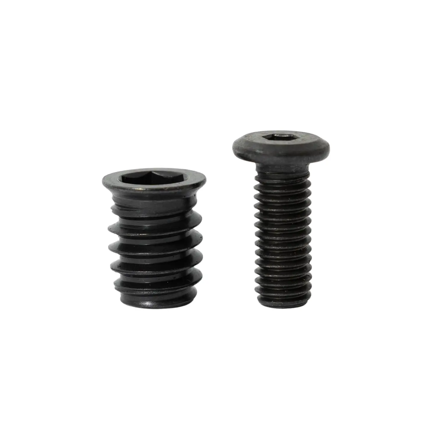40 count M8 Bolt and Threaded Inserts for  and Metal | Screws  Kit | Screw Inserts for  and Threaded Insert for Metal, Hardware Kit for Hardwood