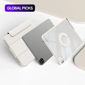 KENKE Magnetic Detachable Rotatable Tablet Case, 360° Rotatable Tablet Protective Cover, Smart Tablet Protector, Tablet Accessories for iPad 2025 A16, iPad 10th Gen, M4 Pro 11-Inch, Pro 13, Mini 6, A17 Air and M3 Air #TOP PICKS