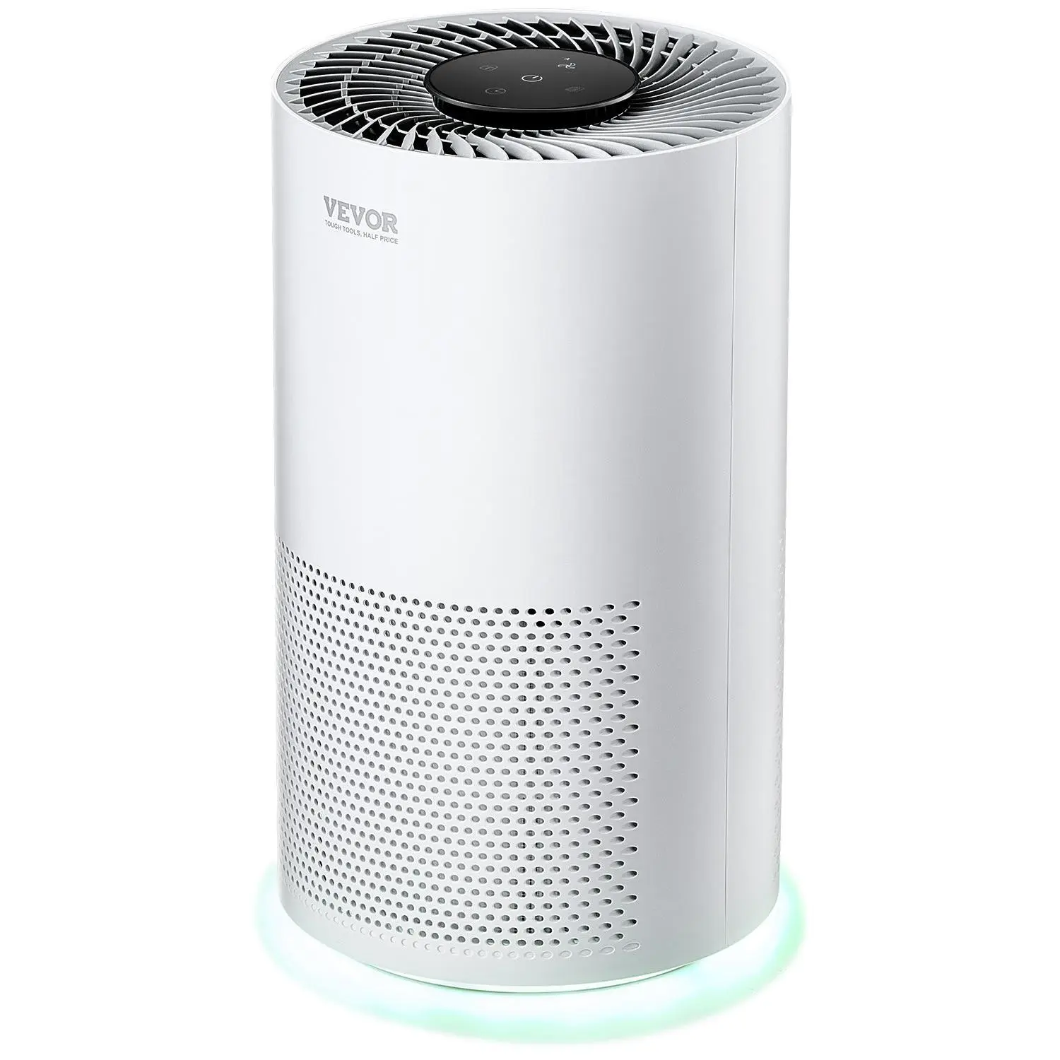 【DealsForYouDays】VEVOR Air Purifier, H13 HEPA Layer, 1200 ft/h Smart Air Purifier with Speed Control Child Lock Guard, Efficient Air Cleaner with Convenient Touch Panel 23 dB Sleep Mode, Fit for Home Office