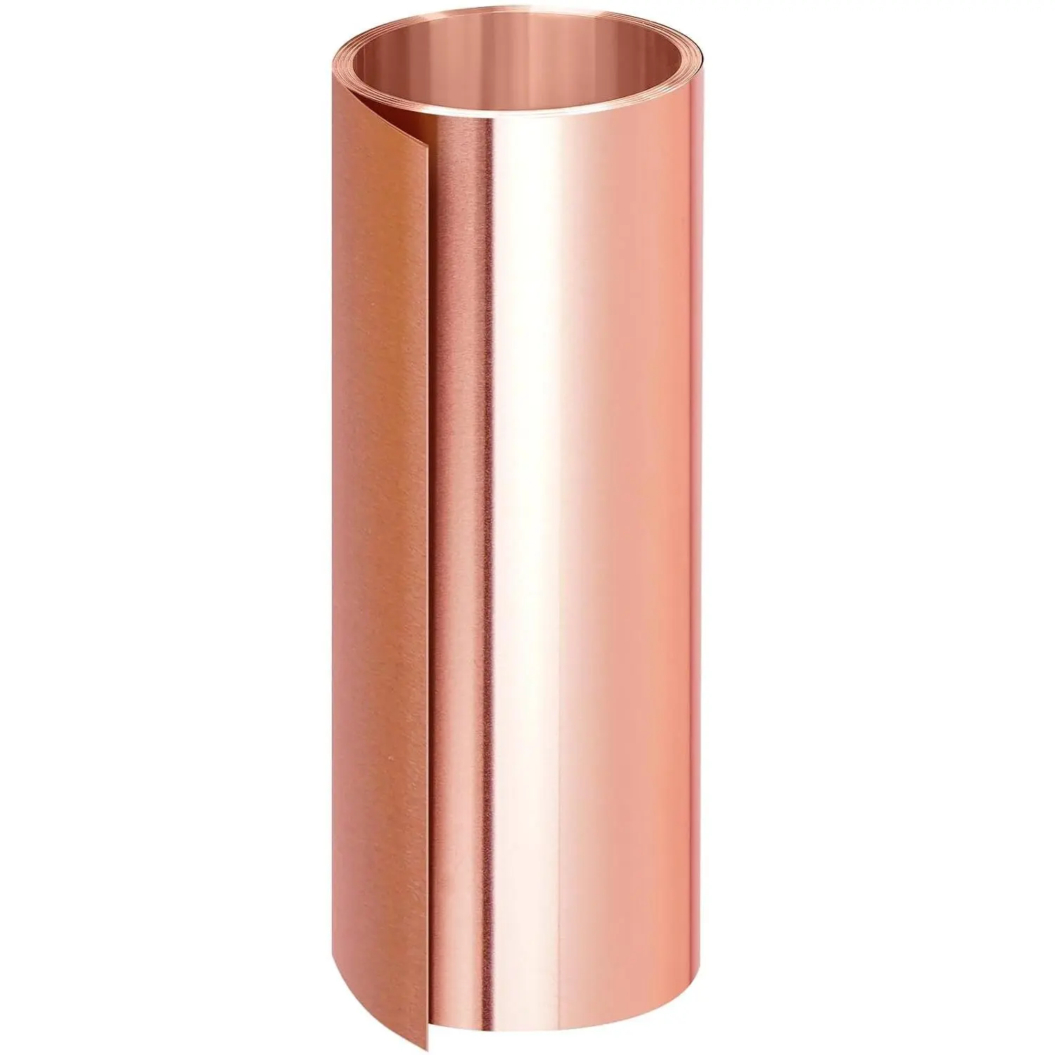 Copper Foil Sheet Roll, 4in x 5Ft 0.1mm Copper Sheet Copper Flashing for House Repair & DIY Projects