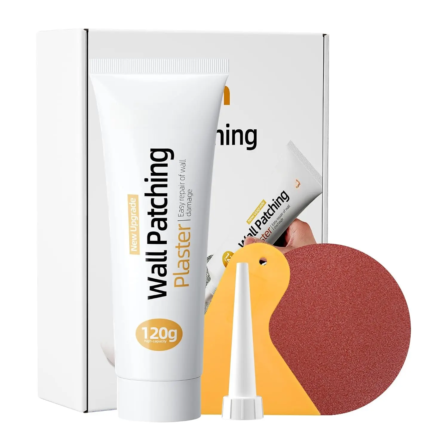 Drywall Repair Kit Wall Patch Repair Kit Spackle Wall Repair Paste | Wall Mending Agent with Scraper, Quick Fix Solution for  Wall, Wall Surface Hole & Scratch Repair