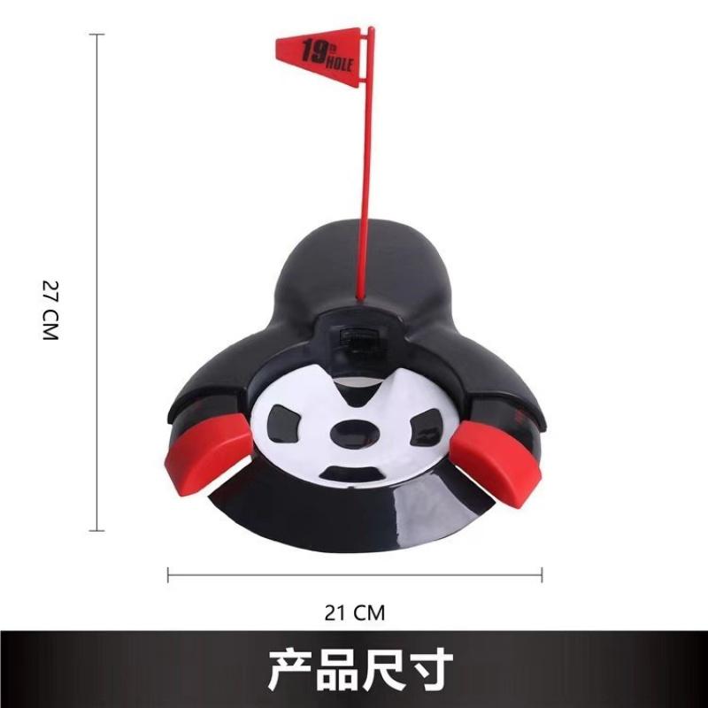 Portable Golf Putting Practice , Golf Ball Practice Automatic Return Device, Adjustable Automatic Rebound Putting, Indoor Practice Putting Green