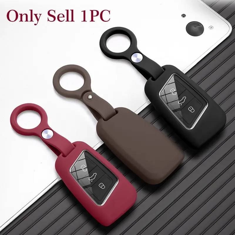 Key Fob Case for Volkswagen Magotan, Touareg Xid4x, Vilor, Lanting Id3 Id6x, Golf, Touran, Car Key Cover, Car Key Accessory, Durable & Stylish Design