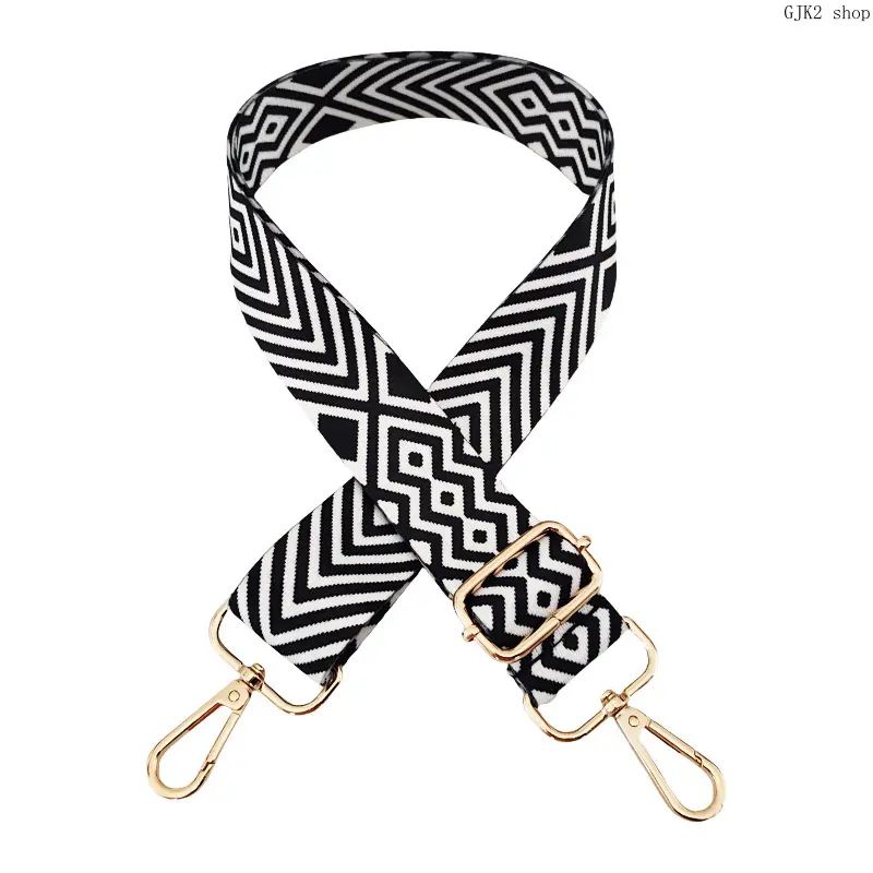 Multi Pattern Adjustable Bag Strap, Replacement Wide Shoulder Strap, Detachable Crossbody Belt for Handbags Tote Bags