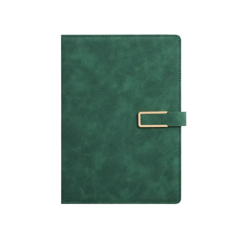 B5 U-Type Binder Notebook, PU Leather Cover, Business Office Student Planner, Durable Design, Ideal for Organization & Note-Taking