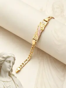 1 Piece St. Jude Tadeo Fashion Religious Bracelet Mexico Jewelry Prayer Accessories for Women, Pulsera de encanto del Santo patrón retro, Accesorios de cobre católicos, Ideal for Daily Worship, Personal Blessing & Spiritual Decoration