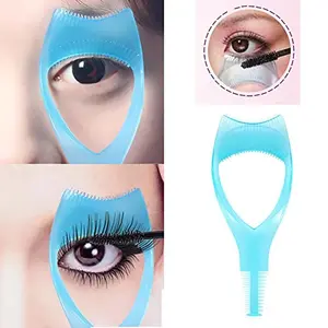 10pcs Reusable Eyelash Application Guard, Lash Comb, Anti-Smudge Eye Liner Shadow Tool, Daily Makeup Essentials for Women