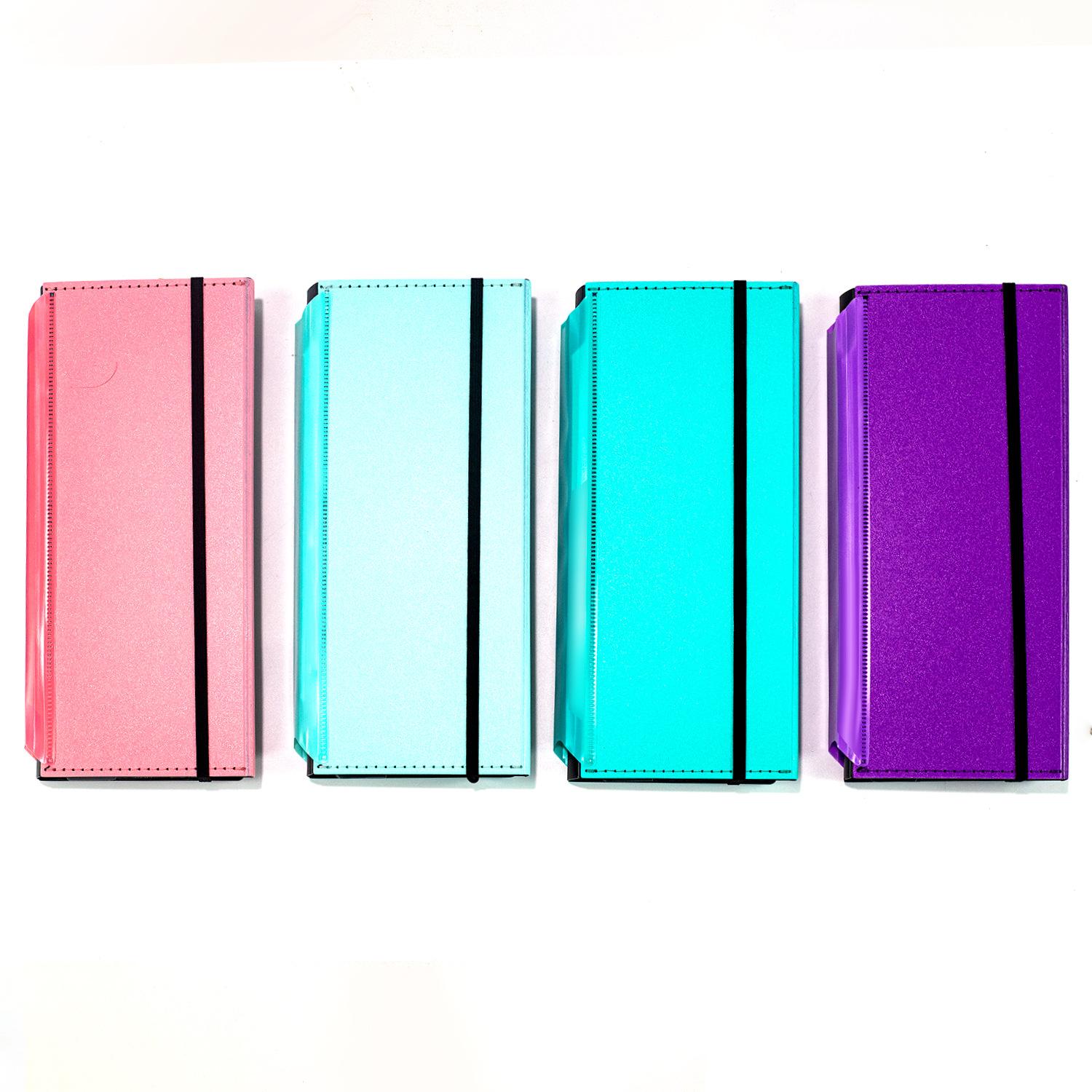 Tri-Fold PP Plastic Nursing Clipboard, Letter-Size 3-Panel Foldable Medical Folder Board, Portable Pocket Writing Pad Document Holder (In Stock)
