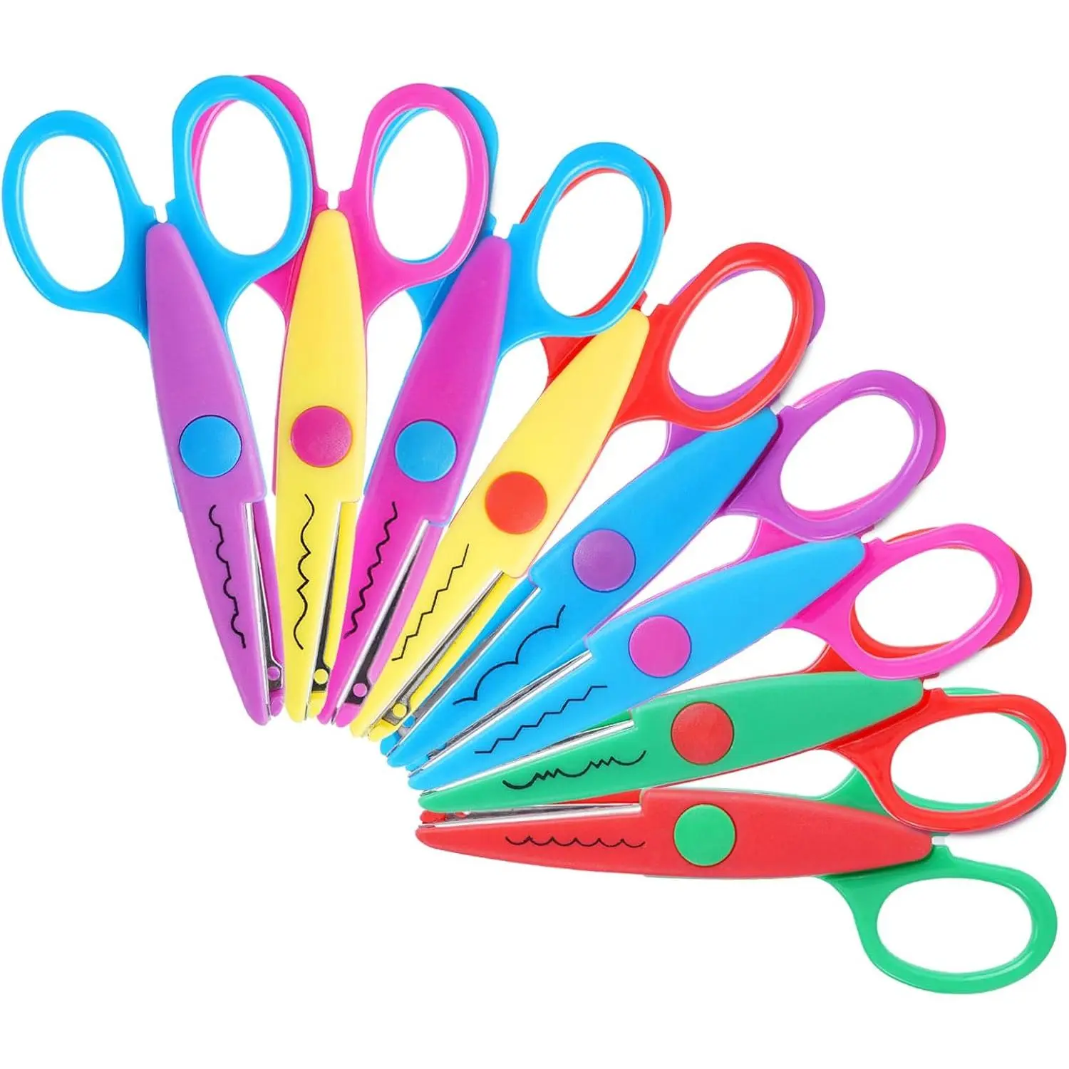 Decorative Paper  Scissor Set, Set of 8