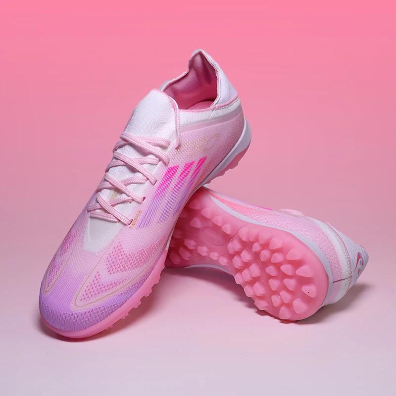 Professional F50 Soccer Cleats – FG/TF Studded Football Boots for Men Women, Durable Comfortable Shoes for Grass Training & Competition