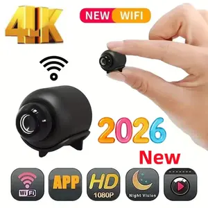 2026 New X5 Mini Camera 1080P Clear Night Vision Lightweight Portable Premium Cams Motion Detection Wireless Surveillance Camera wifi light bulb security camera monitor