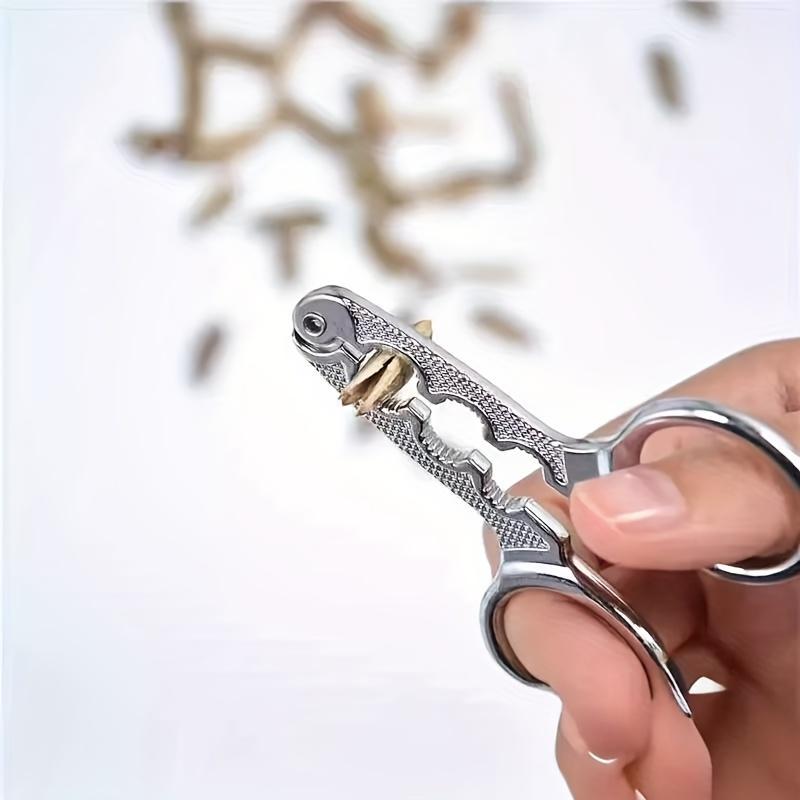 Sunflower Seed Pliers Tool - Shell Cracker for Sunflower Seeds, Pine Nuts, and Hazelnuts - Lazy Person's Pistachio and Watermelon Seed Opener