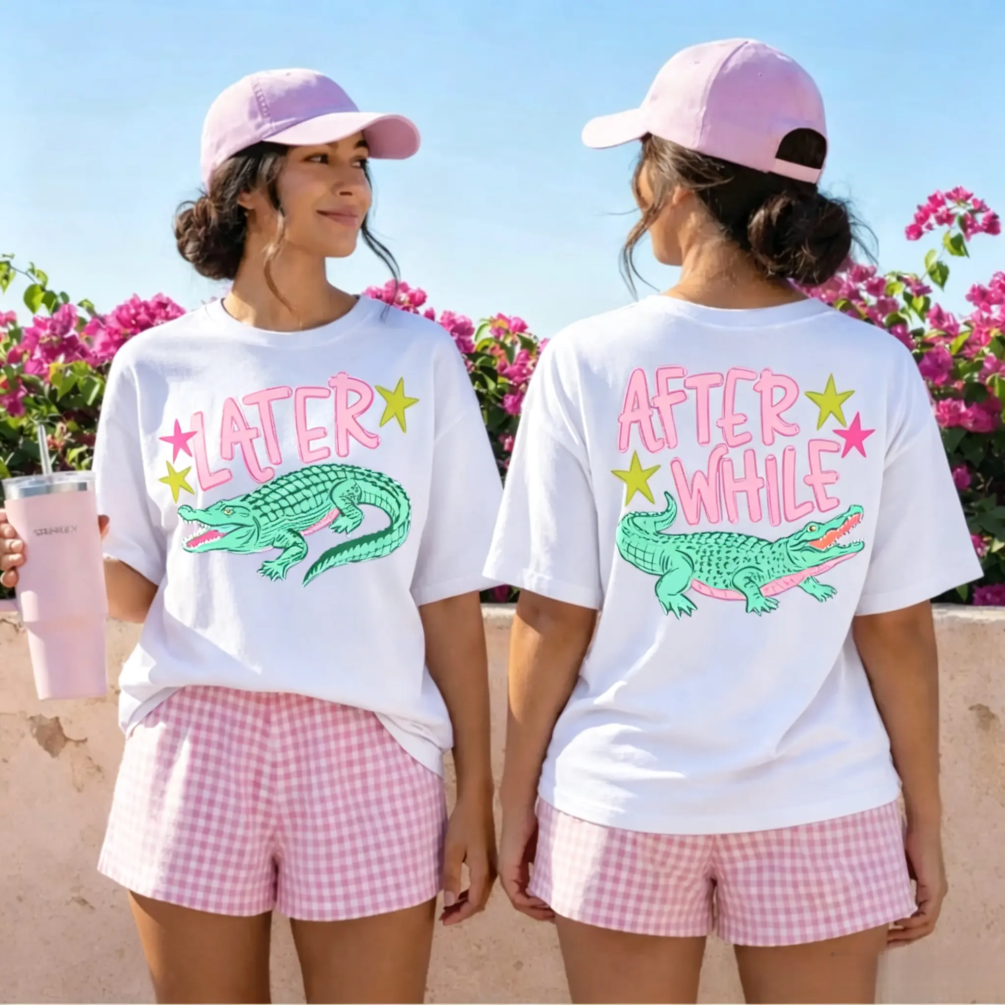 Later Gator Alligator Summer Comfort Colors Shirt |   After A While Crocodile Summer Vacation Tee Tshirt |   After While Summer Beach Shirt