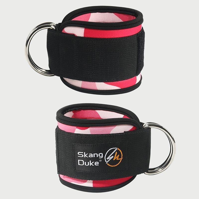 Ankle Straps, 2 Counts Workout Cuff Attachments for Exercise Bands, Ankle Straps for Leg, Glute and Ab Exercises, Fitness Equipment and Gym Accessories