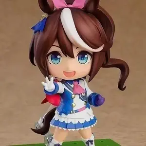 Nendoroid Chibi Uma Musume Pretty Derby Anime Figures Tokai Teio Mejiro Gold Ship Rice Shower Special Week Collectible Model