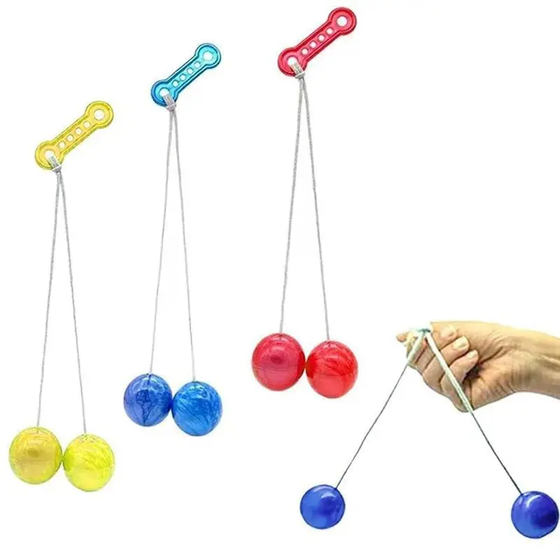 Noise Maker Clackers Ball Lato Lato Swing Balls On A String ADHD Fidget Toys For Anxiety And Stress Relief Adults Kids Gifts