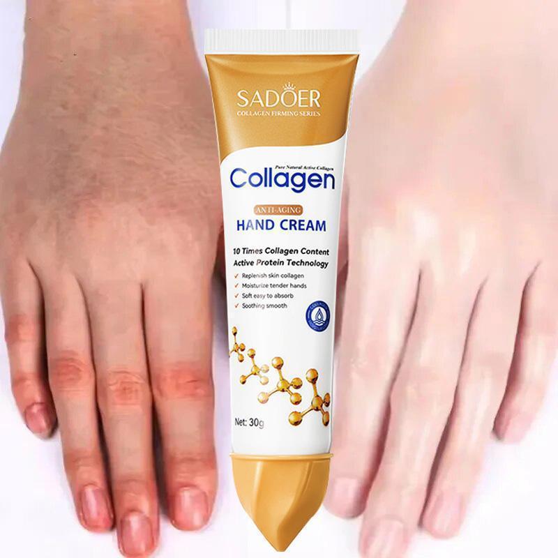 Lasting Moisturizing Bone Collagen Hand Cream Long Term Nourishing Pomegranate Hand Cream Korean Skin Care Handcare Products Hydrate Moisturizer