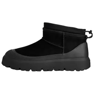 UGG Ultra Mini Weatherproof Suede Men's Snow Boots with Fleece Lining Verifiable, with credentials and supporting global authentication