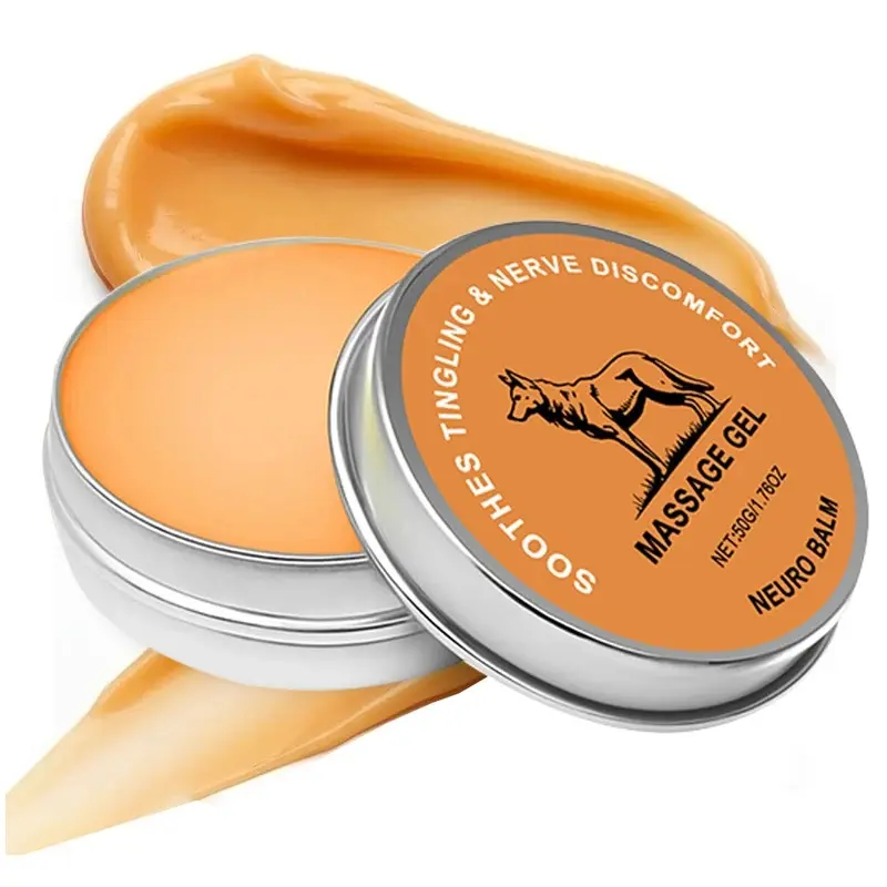 Nerve Relief Balm Natural Herbal Joint Cooling Soothing Massage Cream with Magnesium Menthol Joint & Muscle Ointment