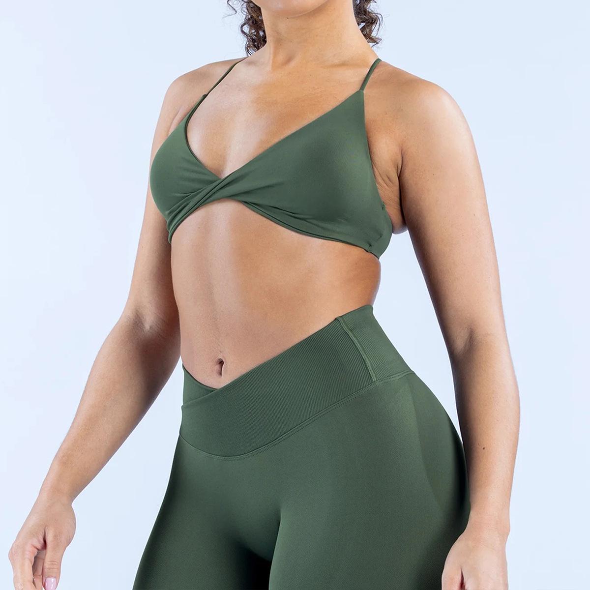 Women's Seamless Yoga Set Tight Quick Dry Sports Bra With Cross Back & High Waisted Leggings, Running Gym Cycling Activewear Women's Seamless Yoga Set Tight Quick Dry Sports Bra With Cross Back & High Waisted Leggings, Running Gym Cycling Activewear