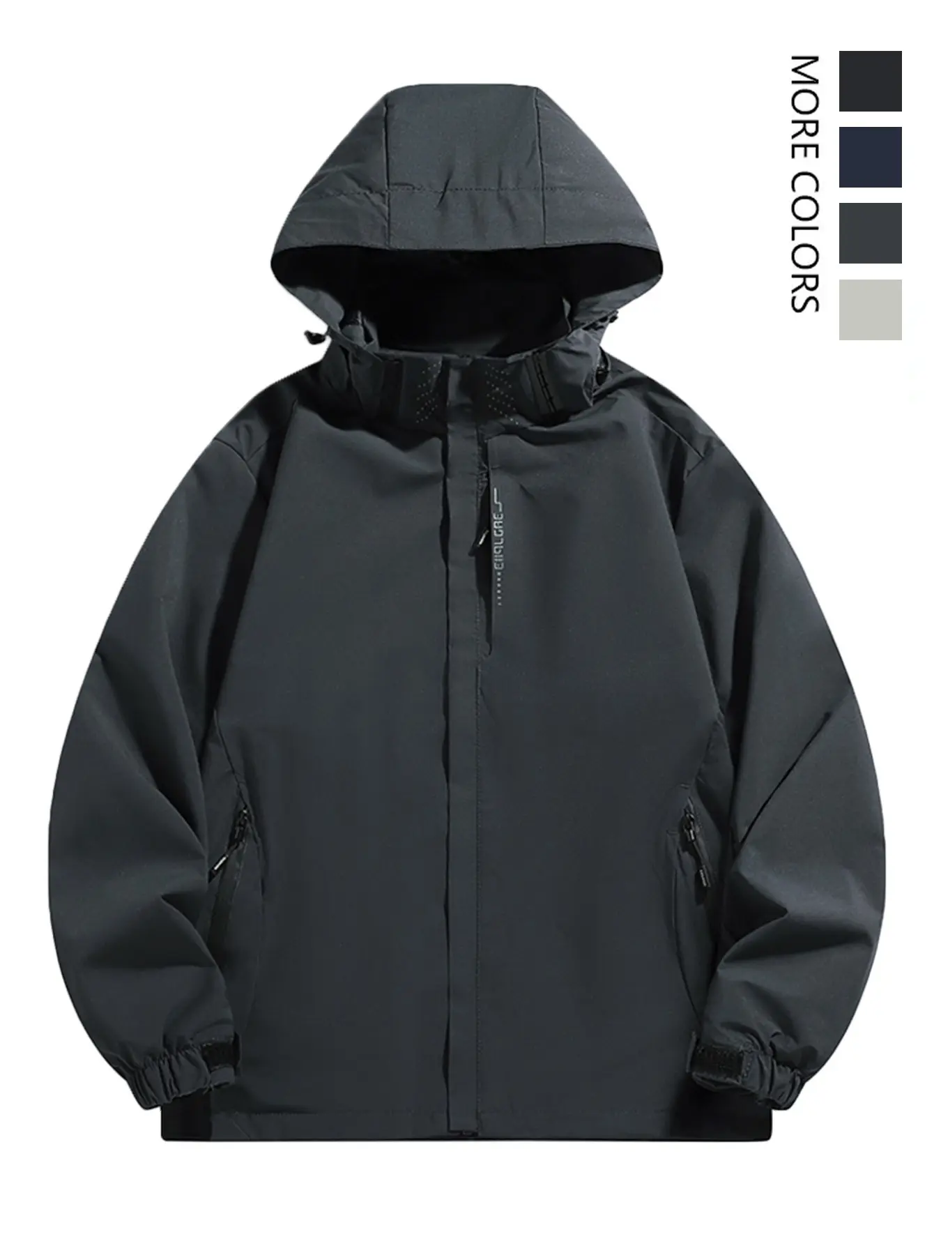 Men's Casual Loose Fit Outdoor Sports Jacket, Comfortable and Stylish Men's Outerwear, Perfect for Hiking and Camping