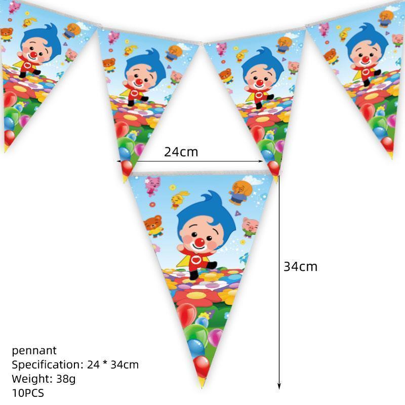 Plim Clown Party Decorations Theme Party Tableware Plate Cup Napkin Tablecloth Baby Shower Boys Kids Birthday Party Supplies Plim Clown Party Decorations Theme Party Tableware Plate Cup Napkin Tablecloth Baby Shower Boys Kids Birthday Party Supplies