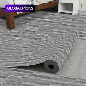 Thickened Waterproof Floor Stickers, Non-Slip Bathroom and Kitchen Tile Renewal Decals, Self-Adhesive Stickers for Easy Home Renovation