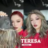 JBEXTENSION 18 Inches Pre-Cut 13X6 Free Part Snowflake Lace Frontlace Glueless Wig TERESA PRO【BENDY EAR TABS】