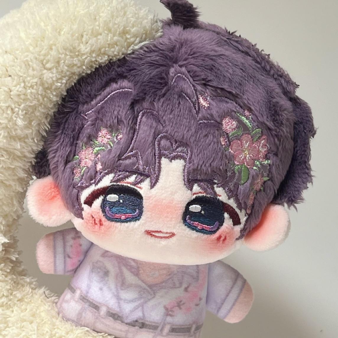 10cm Love and Deepspace Blossom Rendezvous 10cm Sylus Aster Caleb Rafayel Zayne Cotton Plush Doll Keychain Pendant Gift