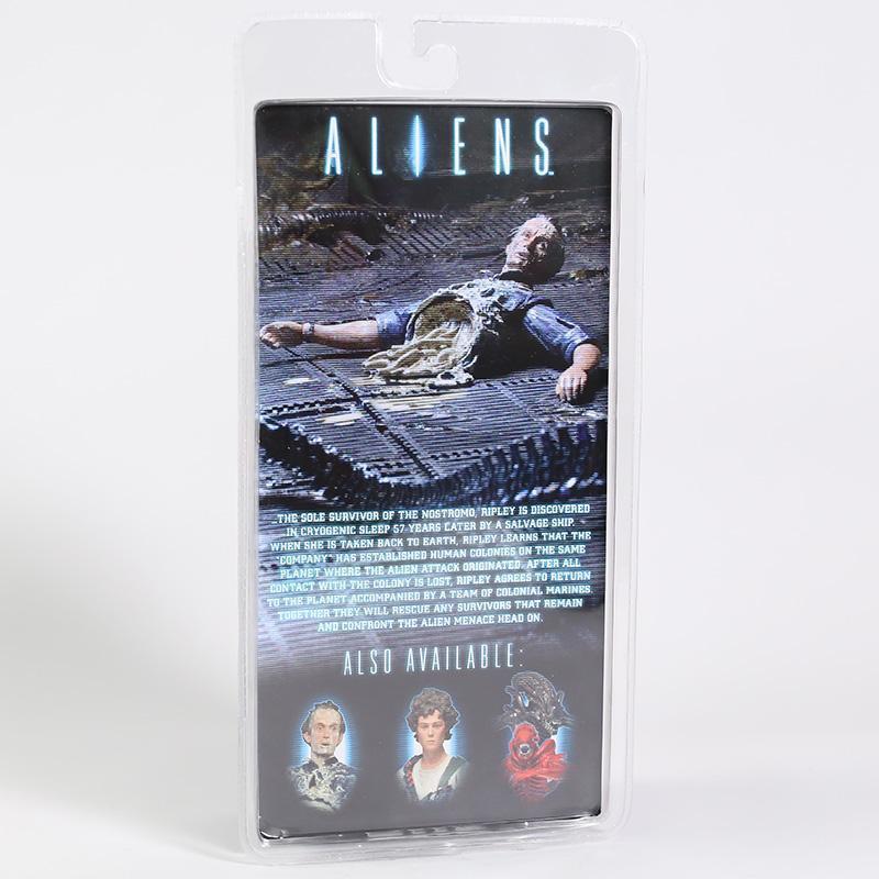 NECA Aliens Xenomorph Warrior Dog Alien Ellen Ripley Weyland Yutani Bishop Colonel Cameron 7"Action Figure Collectible Model Toy popular