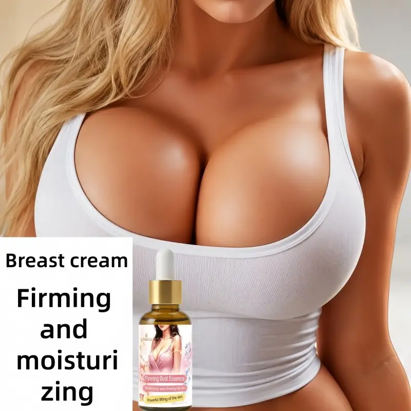Breast Massage Oil, Lifting and Firming Care, Collagen and Hyaluronic Acid, Moisturizing, Smooth Skin, Suitable for All Skin Types, Gift for Women, Moisturizer