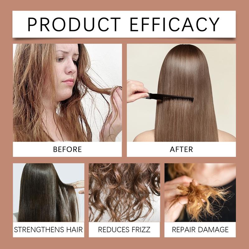 Hoegoa Hair Care Cream Gently Nourishes Hair Repair Supple Shine Hydrating Daily Massage Scalp Care Cream