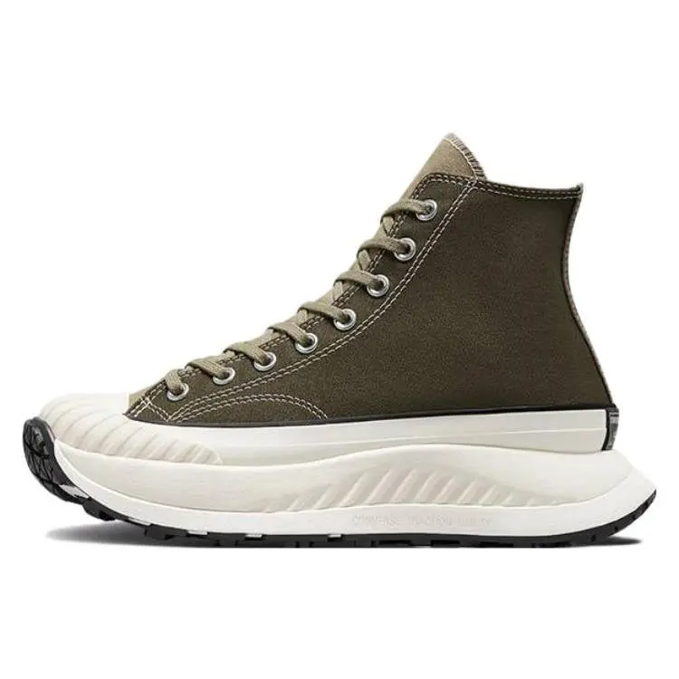 Converse Chuck 70 AT-CX Retro Platform Canvas Sneakers for Men and Women – Durable, Lightweight, Height-Increasing, Military Green Verifiable, with credentials and supporting global authentication