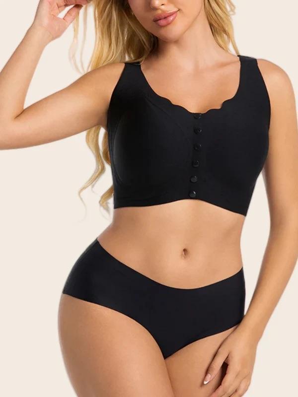Soft Intention Plus Size Wireless Front-Close Comfort Jelly Bra with Easy Clasp Closure & Seamless Fit for Everyday Wear Smooth Push-Up Cleavage Stretch Built-in Jumpsuit minimizer bra everyday bra bing yog 36 ddd comfortable Soft Intention Plus Size Wireless Front-Close Comfort Jelly Bra with Easy Clasp Closure & Seamless Fit for Everyday Wear Smooth Push-Up Cleavage Stretch Built-in Jumpsuit minimizer bra everyday bra bing yog 36 ddd comfortable