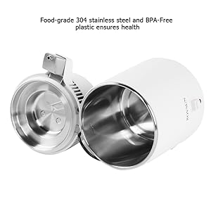 ROVSUN【Upgraded】 1.6 Gallon/6L Water Distiller with Flame-Retardant Material, BPA-Free Container & Stainless Steel Interior, Home Distilled Water Machine Maker Countertop Distilling Water Purifier