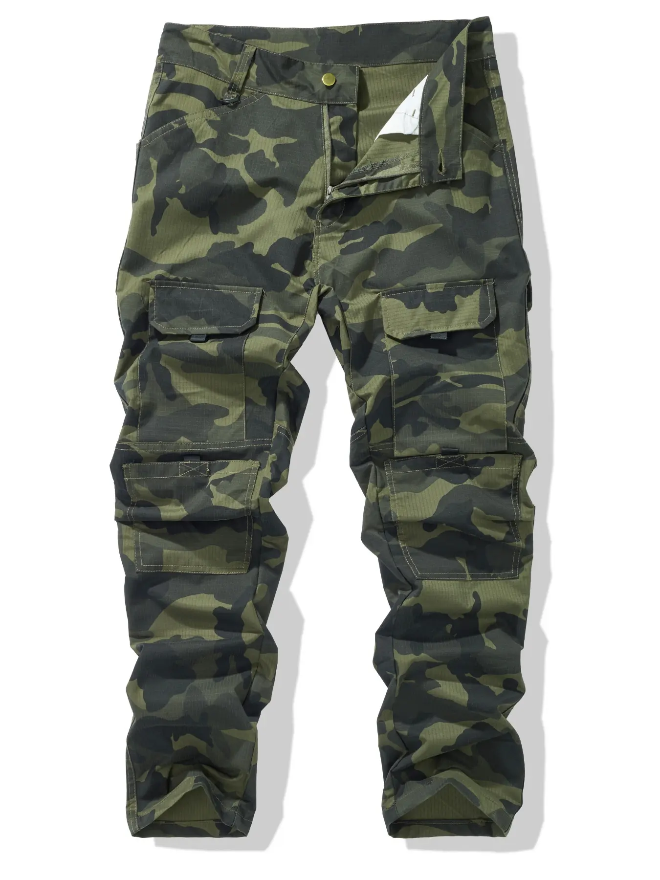 Camouflage Outdoor Sports Pants, Multi-Pocket Design, Ideal for Hiking & Camping, Durable & Comfortable, Perfect for Active Lifestyle