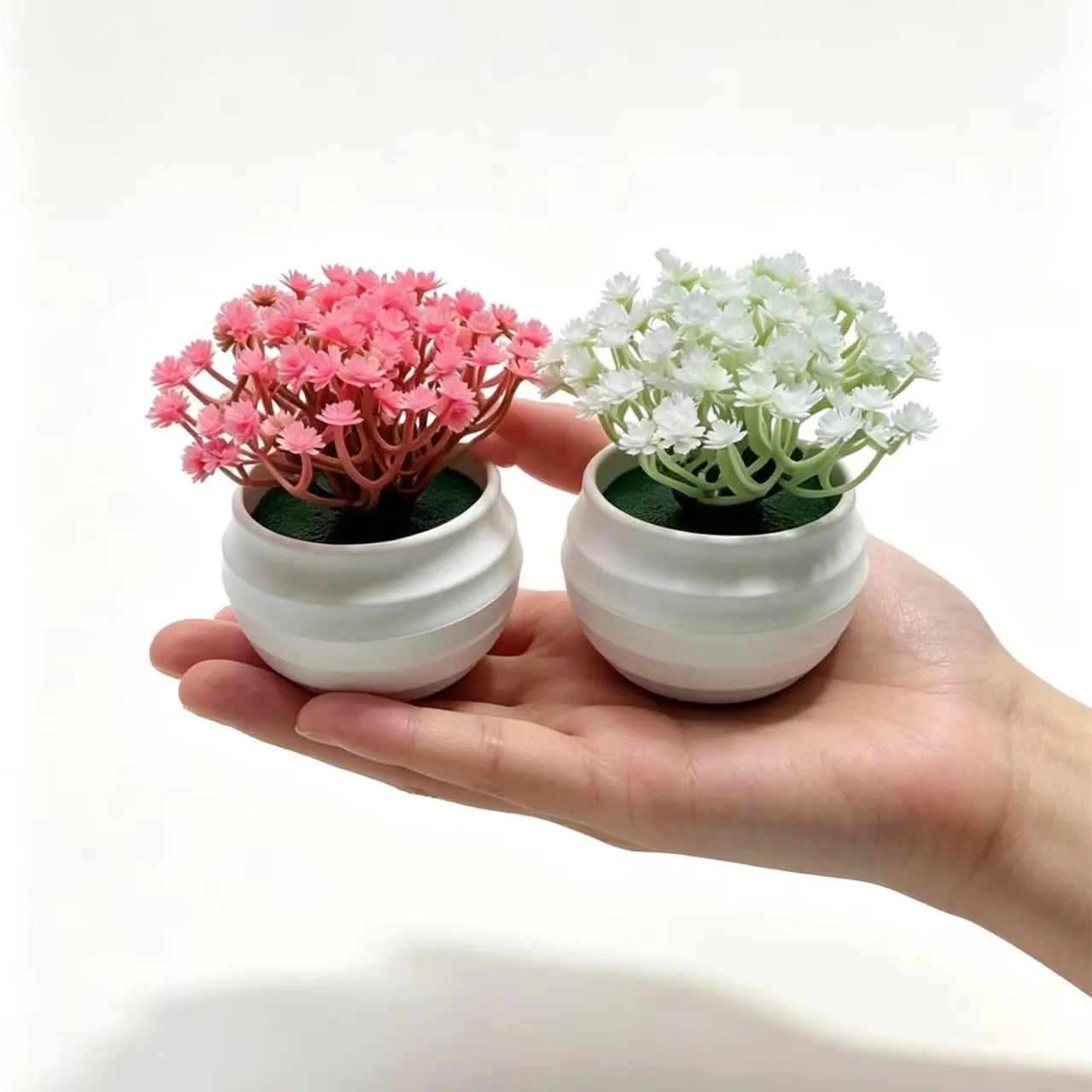 Artificial Gypsy Style Bonsai, Fake Plastic Plants, Home Decor for Bedroom, Living Room, Dining Table, Holiday Decoration, All Year Round Use