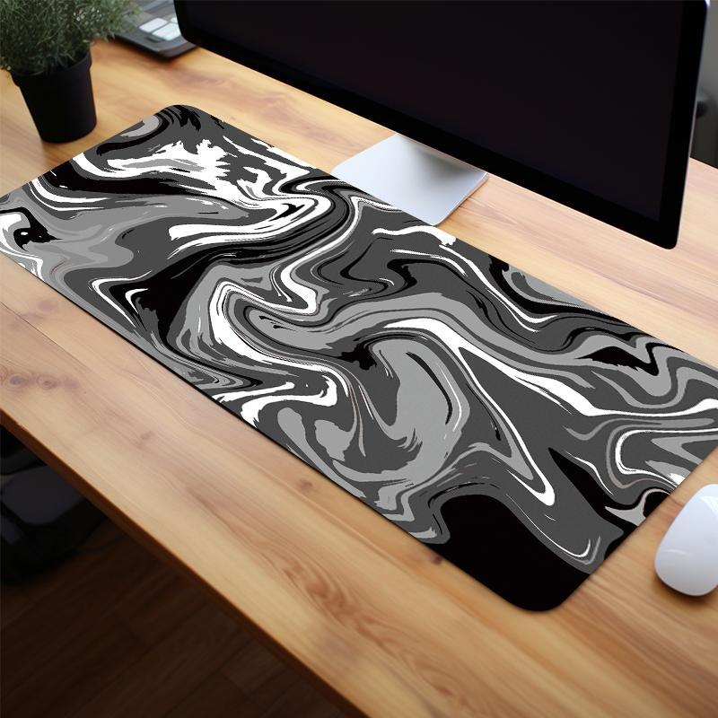 Abstract Mouse Pad, 1 Count Office Accessories Mouse Mat, Non-slip Thickened Keyboard and Mouse Pad, Desk Gaming Pc Accessories for Home Office, Fathers Day Gift, Home Decor Ideas, Gaming Accessories, Gaming Desk Accessory