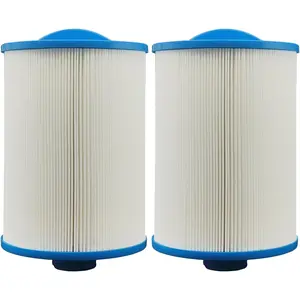 6CH-940  Filter Replaces PWW50P3(1 1/2" Coarse Thread), Filter Cartridges for Filbur FC-0359, Aber 03FIL1400, Waterway 817-0050, Screw SAE Thread Filter 2 Pack