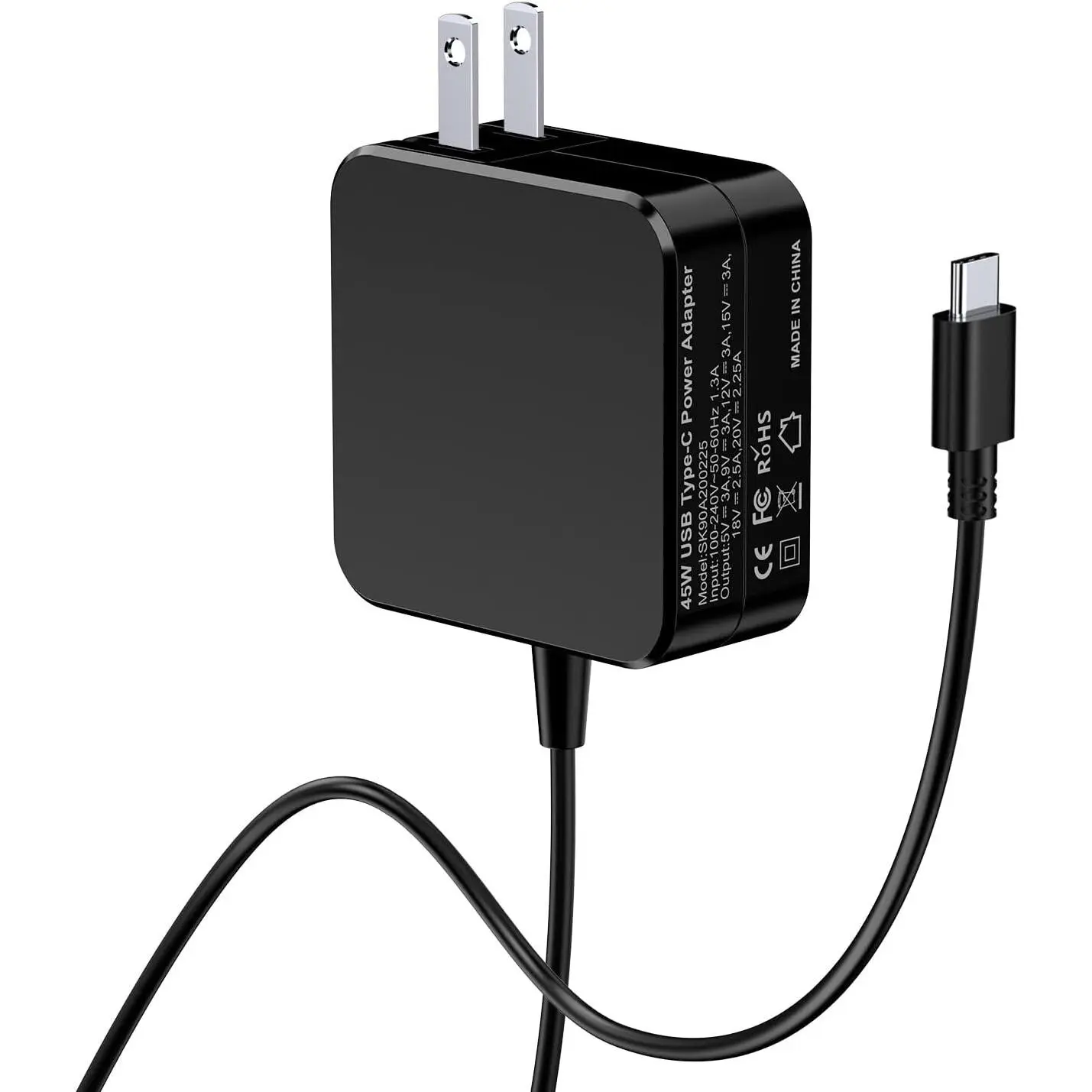 15V Charger Ac Adapter Wall Charge Compatible with  /Support TV Mode with USB Type C