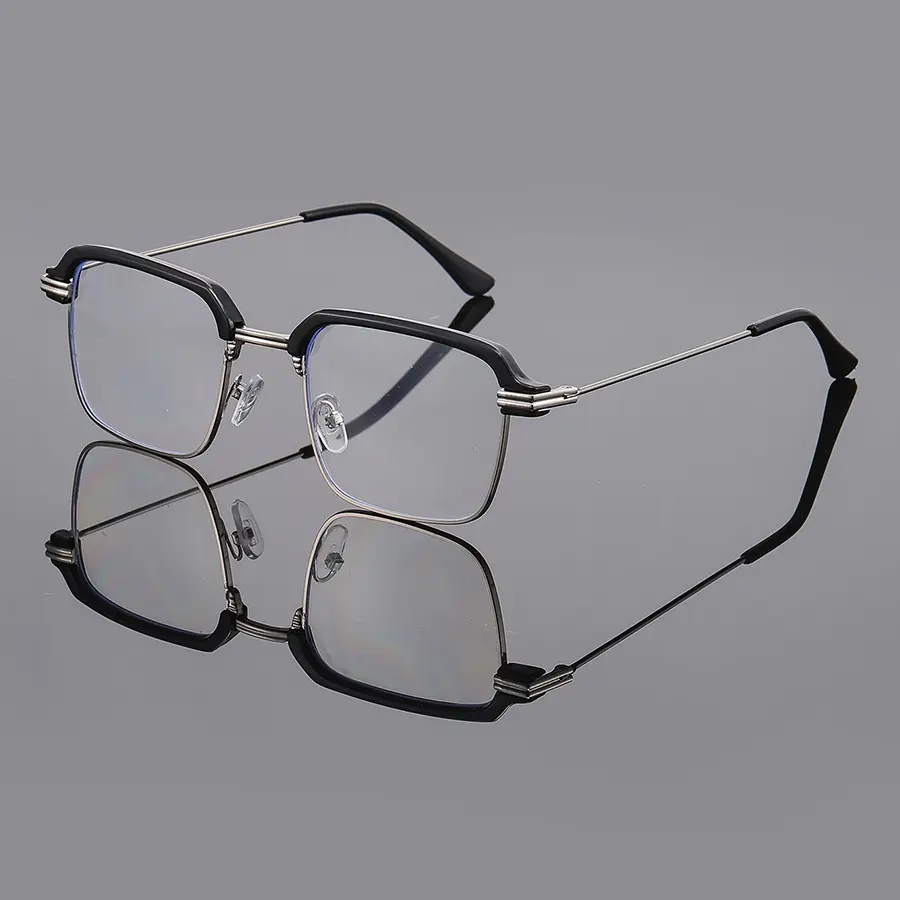 Men's Office Reading Glasses, HD Lens, Long-Lasting Use, Eye Fatigue Relief, Business Style, Unisex Design, Perfect for Documents & Devices