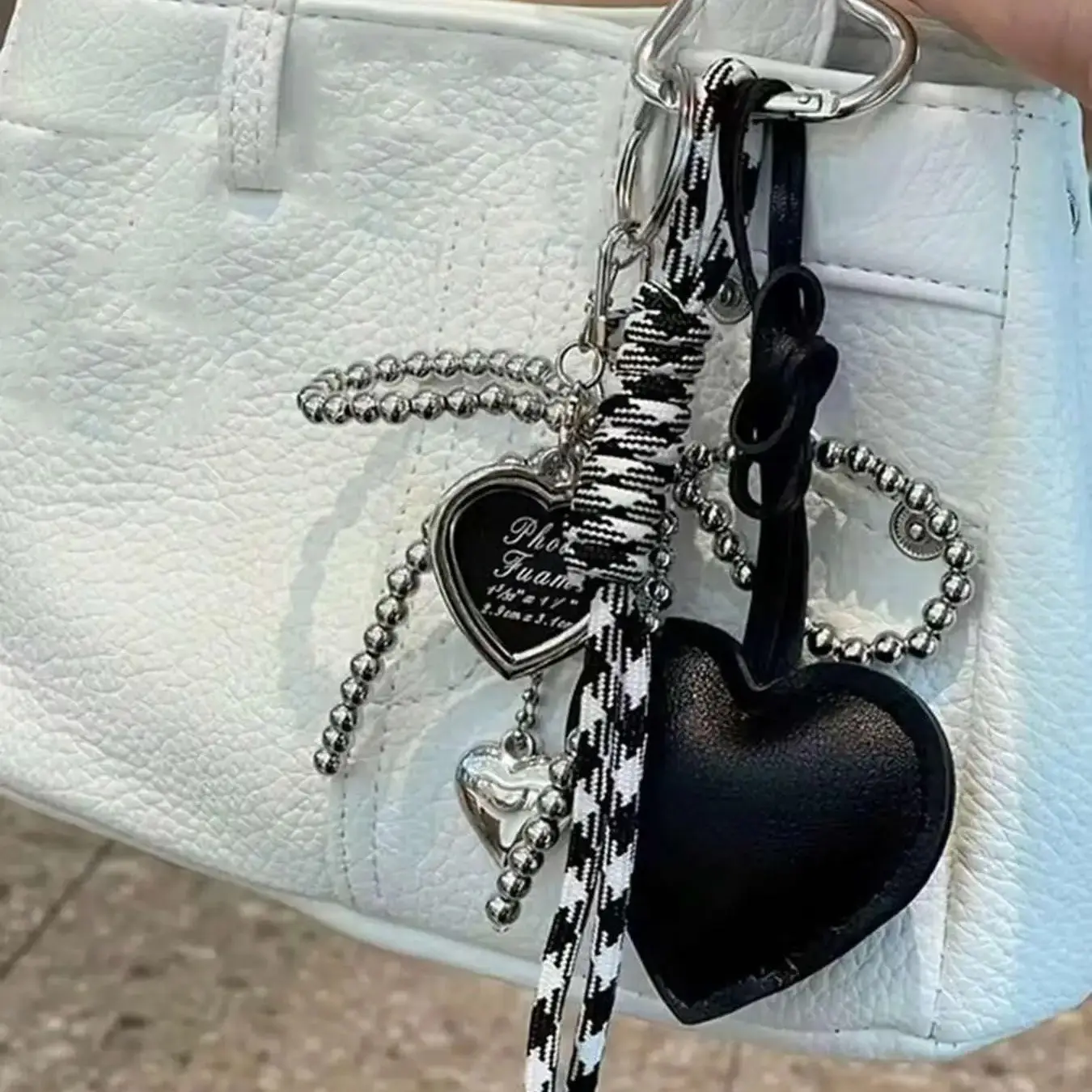 Personalized Butterfly Knot Love Pendant, Braided Cord Design, Bag Charm, Keychain, Wallet Accessory, Ideal for Shopping, Commuting, Parties