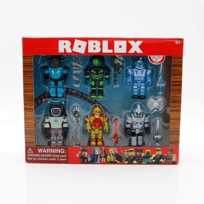 Roblox Game Robot World Champion Style Toy Set with Accessories Plastic Cartoon Character Children's Gift for Christmas popular